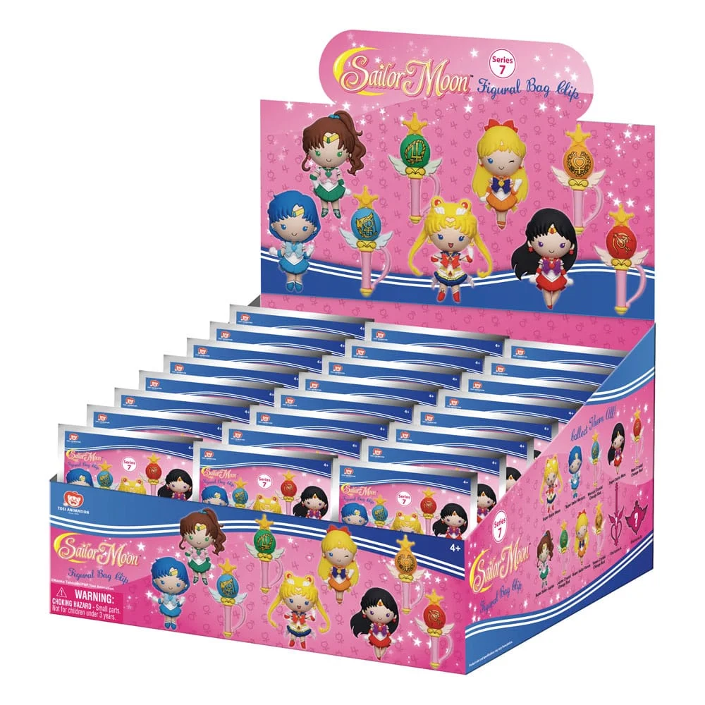 Sailor Moon 3D PVC Bag Clips Series 7 - 1 unidade